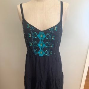Torrid Spaghetti Strap Dress w/ Embroidery